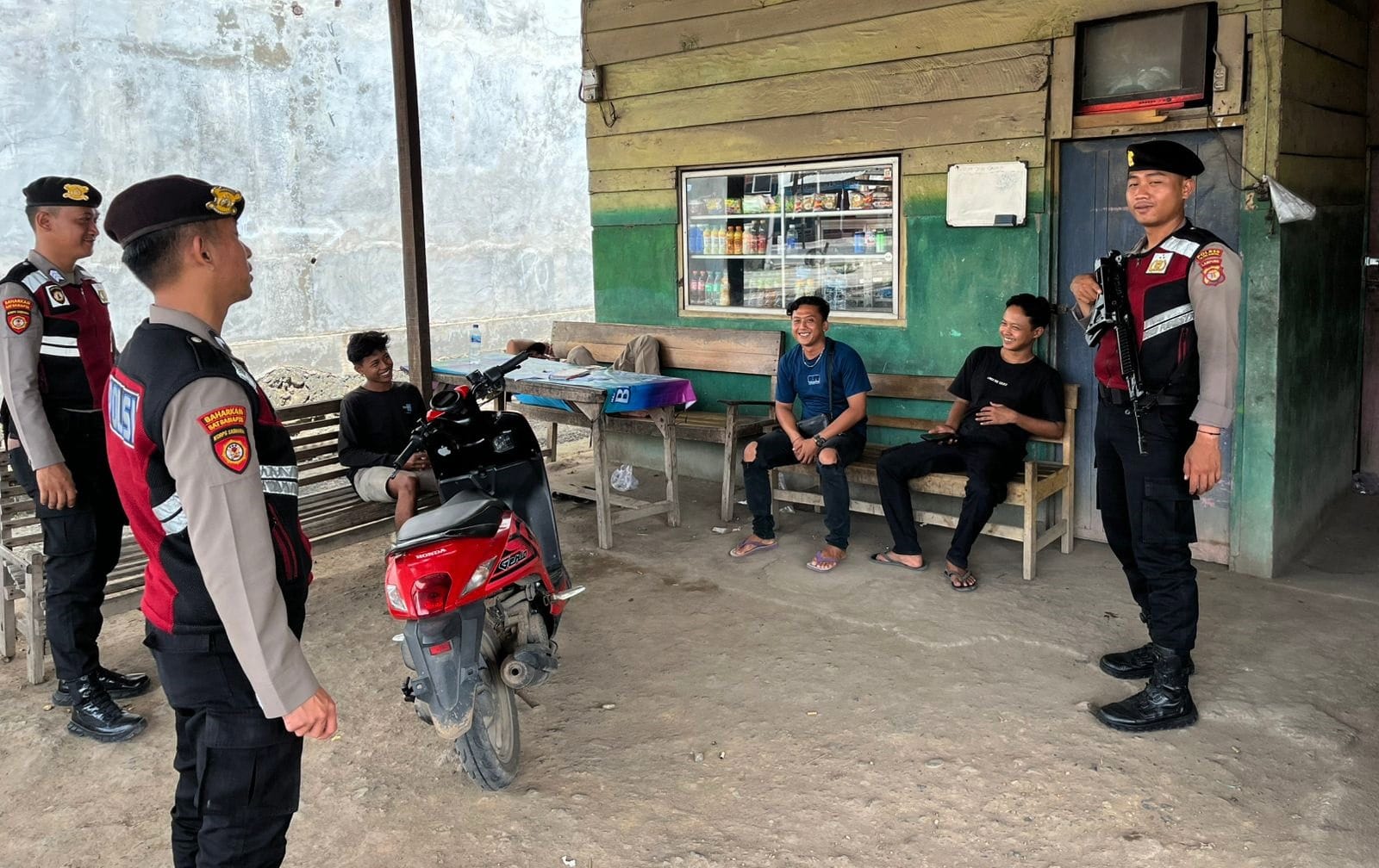 Intip 7 Lokasi Sasaran Patroli Kota Presisi Samapta Polres Tulang Bawang