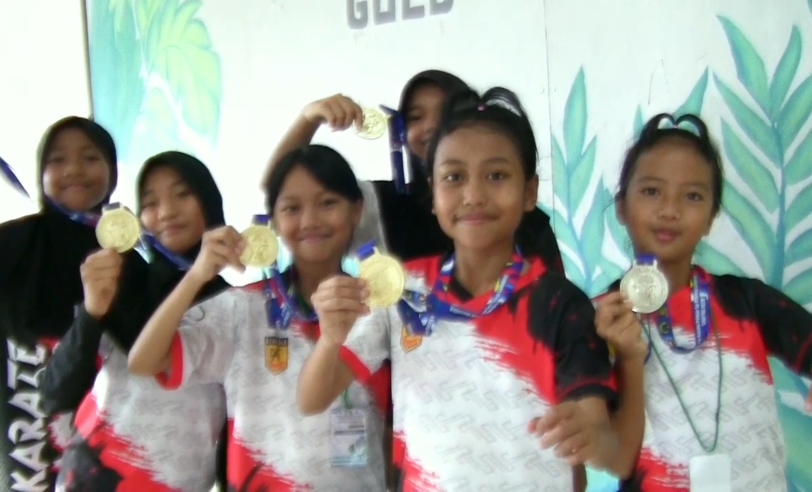 Ratusan Karateka Bertarung di Kejuaraan Karate Pelajar Se Provinsi Lampung