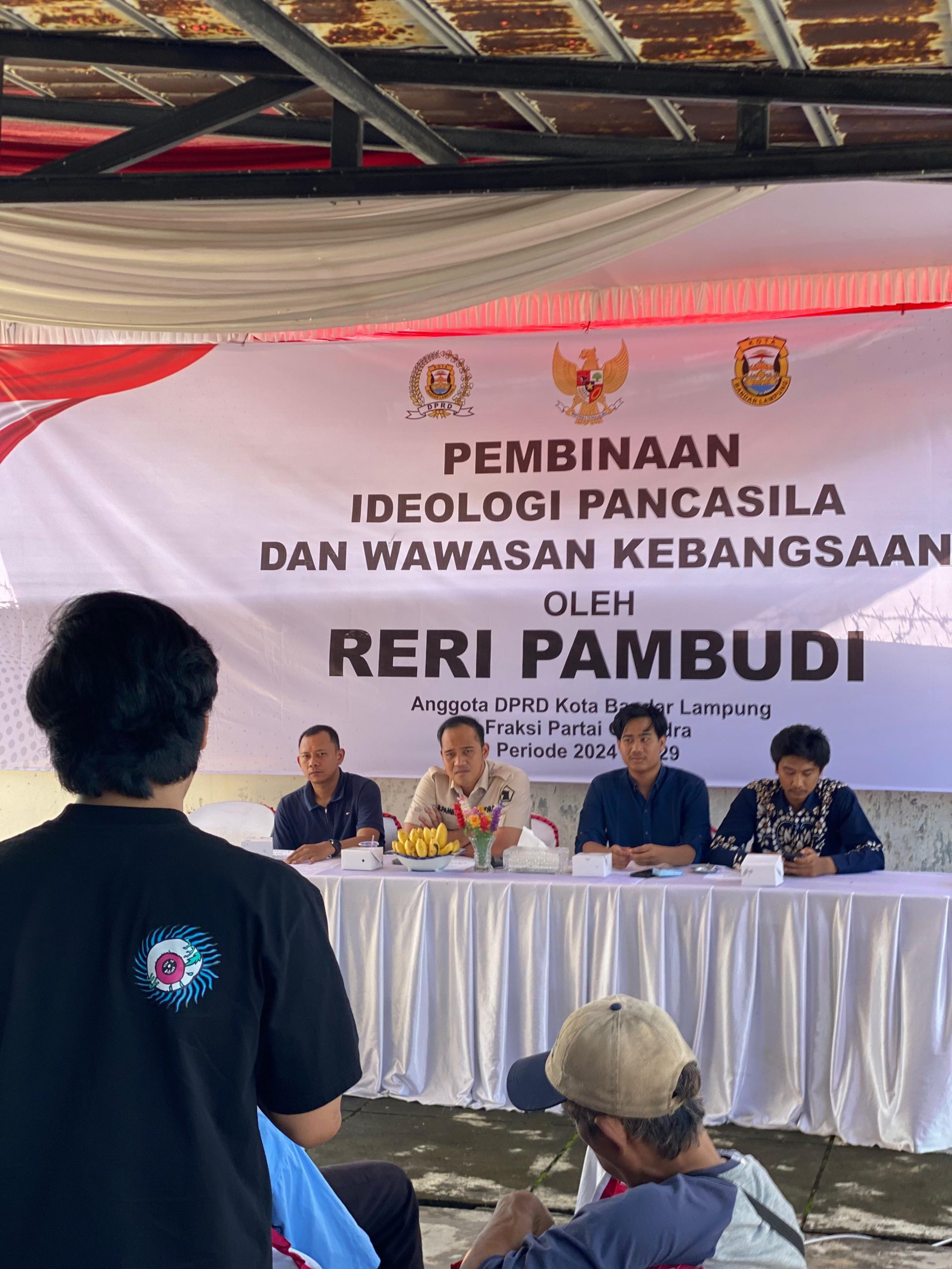 Anggota DPRD Bandar Lampung Ajak Masyarakat Tanjung Baru Amalkan Nilai-Nilai Pancasila