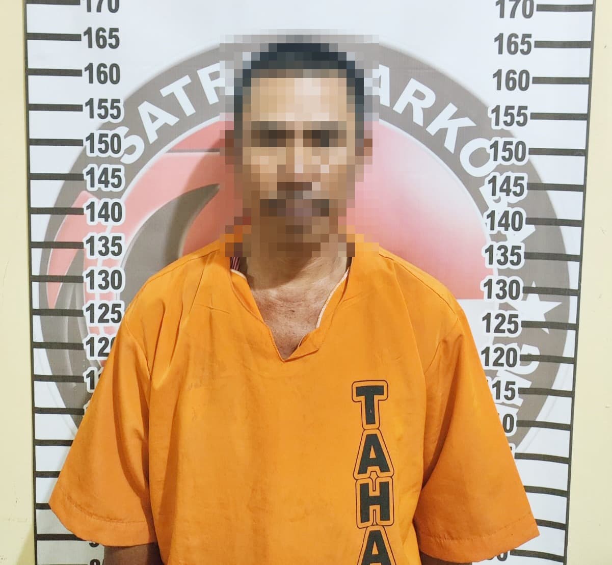 Gasak Narkoba, Polres Tulang Bawang Bekuk Pria Paruh Baya Sembunyikan Sabu di Jok Motor