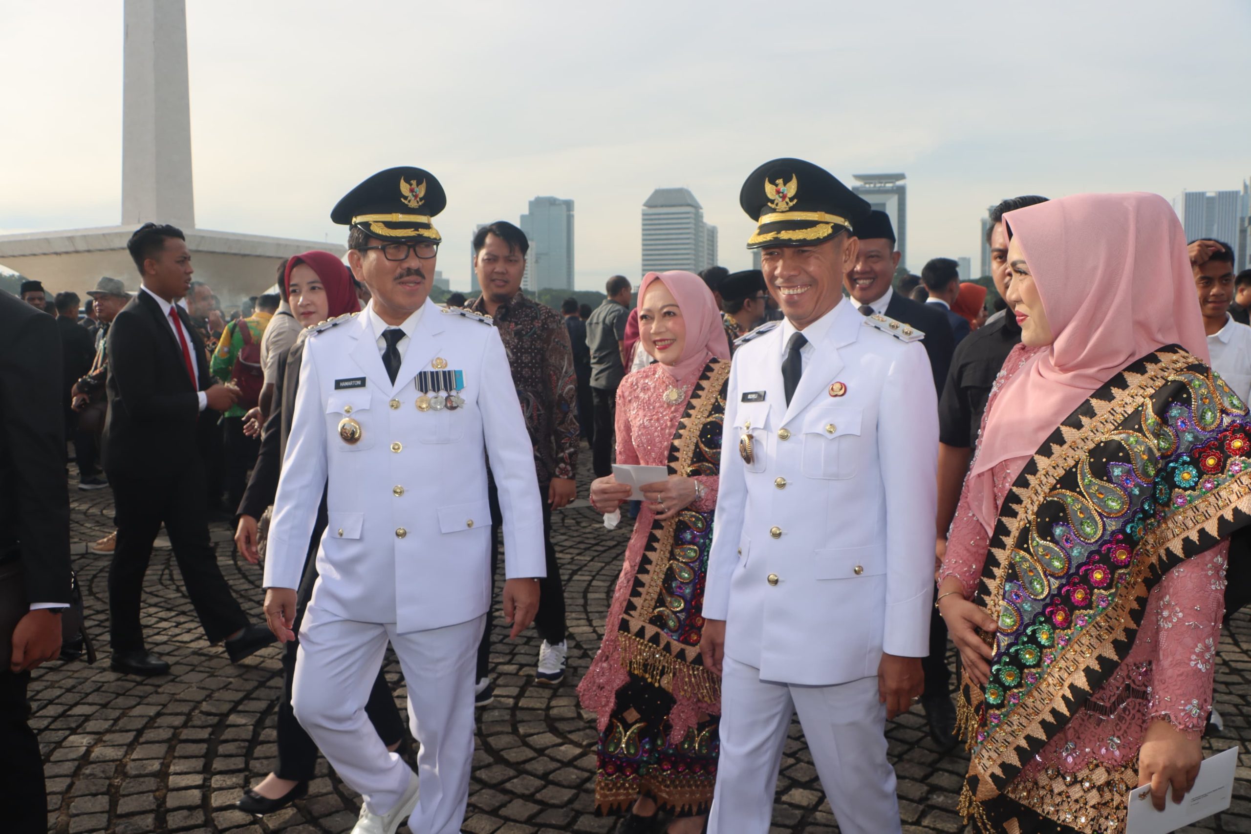 Presiden Prabowo Lantik Dr. Ir. H. Hamartoni Ahadis M.Si., Dan Romli S.Kom., S.H., M.H. Sebagai Bupati Dan Wakil Bupati Lampung Utara Periode 2025-2030