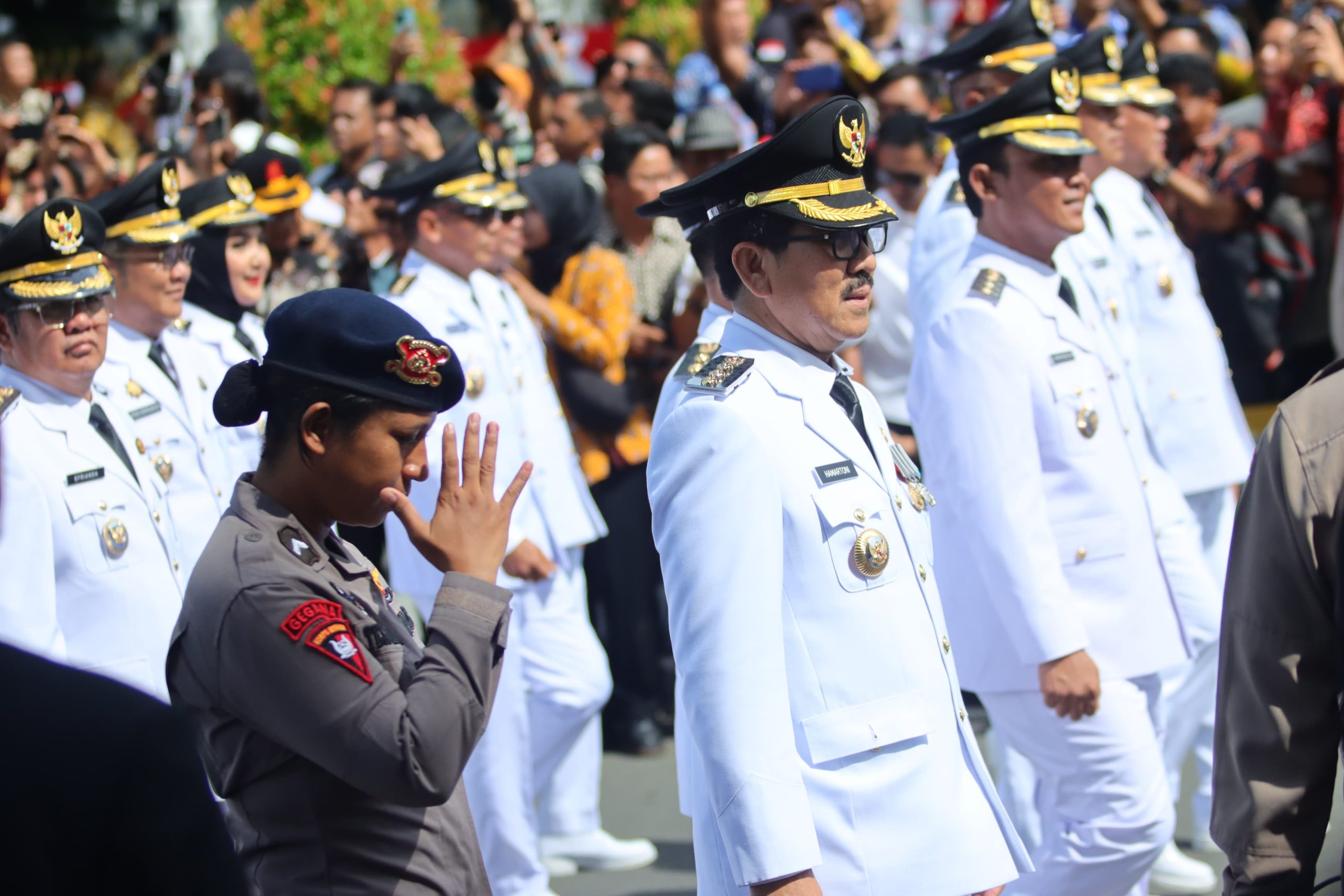 Presiden Prabowo Lantik Dr. Ir. H. Hamartoni Ahadis M.Si., Dan Romli S.Kom., S.H., M.H. Sebagai Bupati Dan Wakil Bupati Lampung Utara Periode 2025-2030