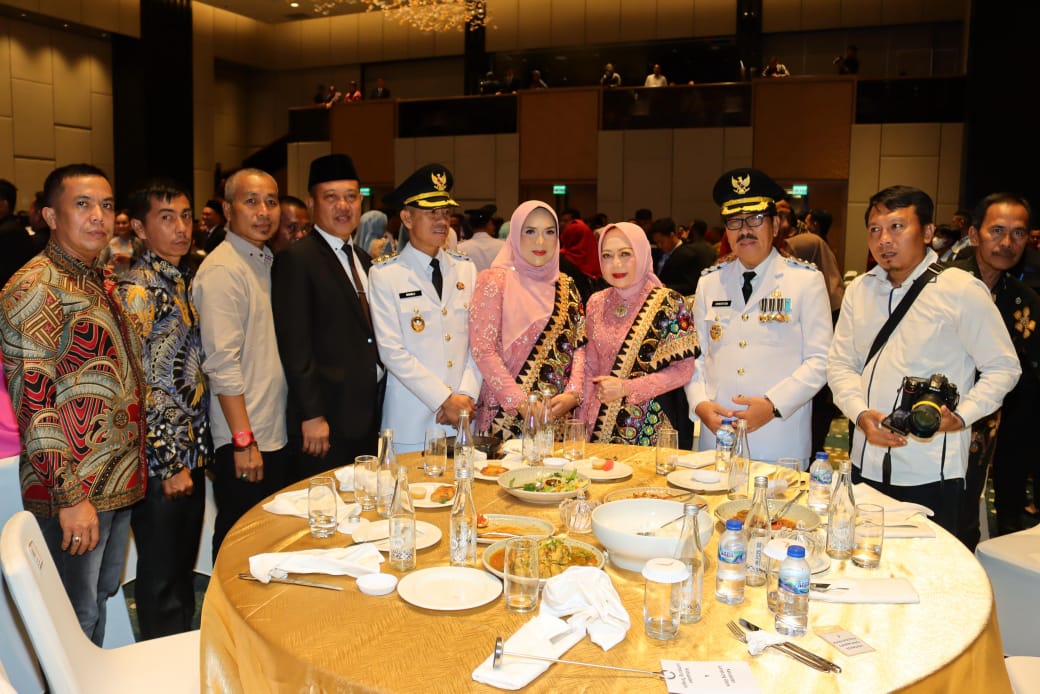 Gubernur Lampung Pimpin Sertijab PJ Bupati Lampung Utara Dengan Bupati Terpilih Dr. Ir. Hamartoni Ahadis M.SI., dan Romli, S.kom., S.H., M.H