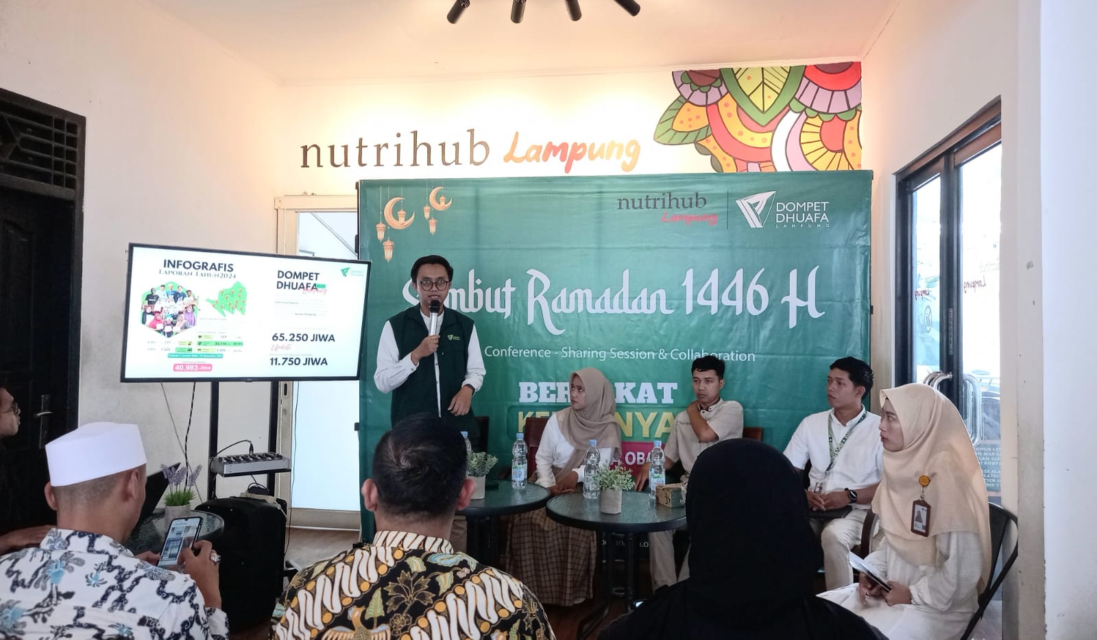 Dompet Dhuafa Lampung Ajak Kolaborasi dan Perkuat Kebermanfaatan Zakat