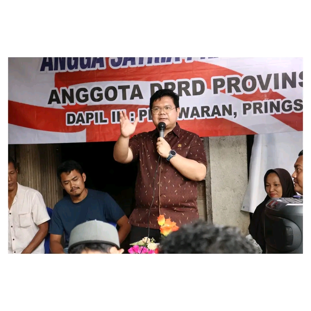 Anggota DPRD Lampung, Angga Satria Asah Kecintaan Masyarakat Terhadap Pancasila