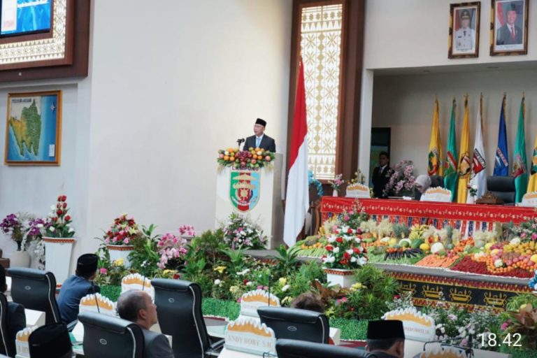Gubernur Mirza Dorong Pembangunan Lampung Berkontribusi Pada Pencapaian Visi dan Asta Cita Pembangunan Nasional