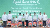 Berbagi Kebahagiaan, PGN Beri Santunan CSR 10.541 Anak Yatim