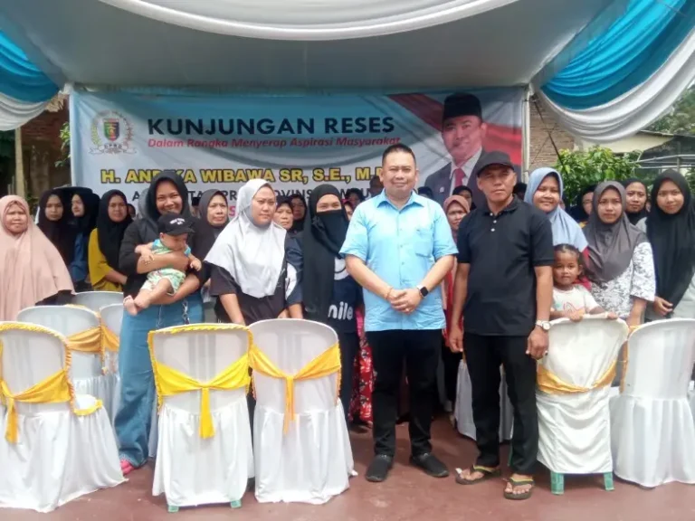 Reses di Pinang Jaya Kemiling, Andika Wibawa Dicurhati Infrastruktur, Hingga Banjir