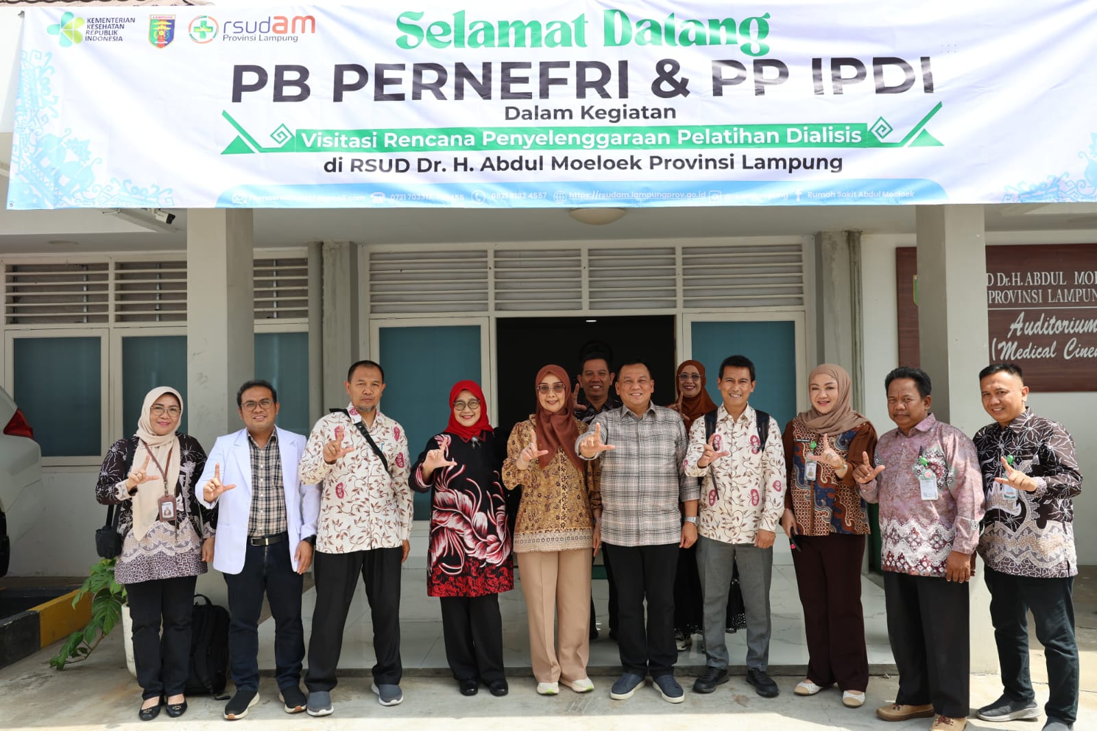 RSUDAM Gelar Pelatihan Dialisis Bertaraf Nasional Bagi Perawat