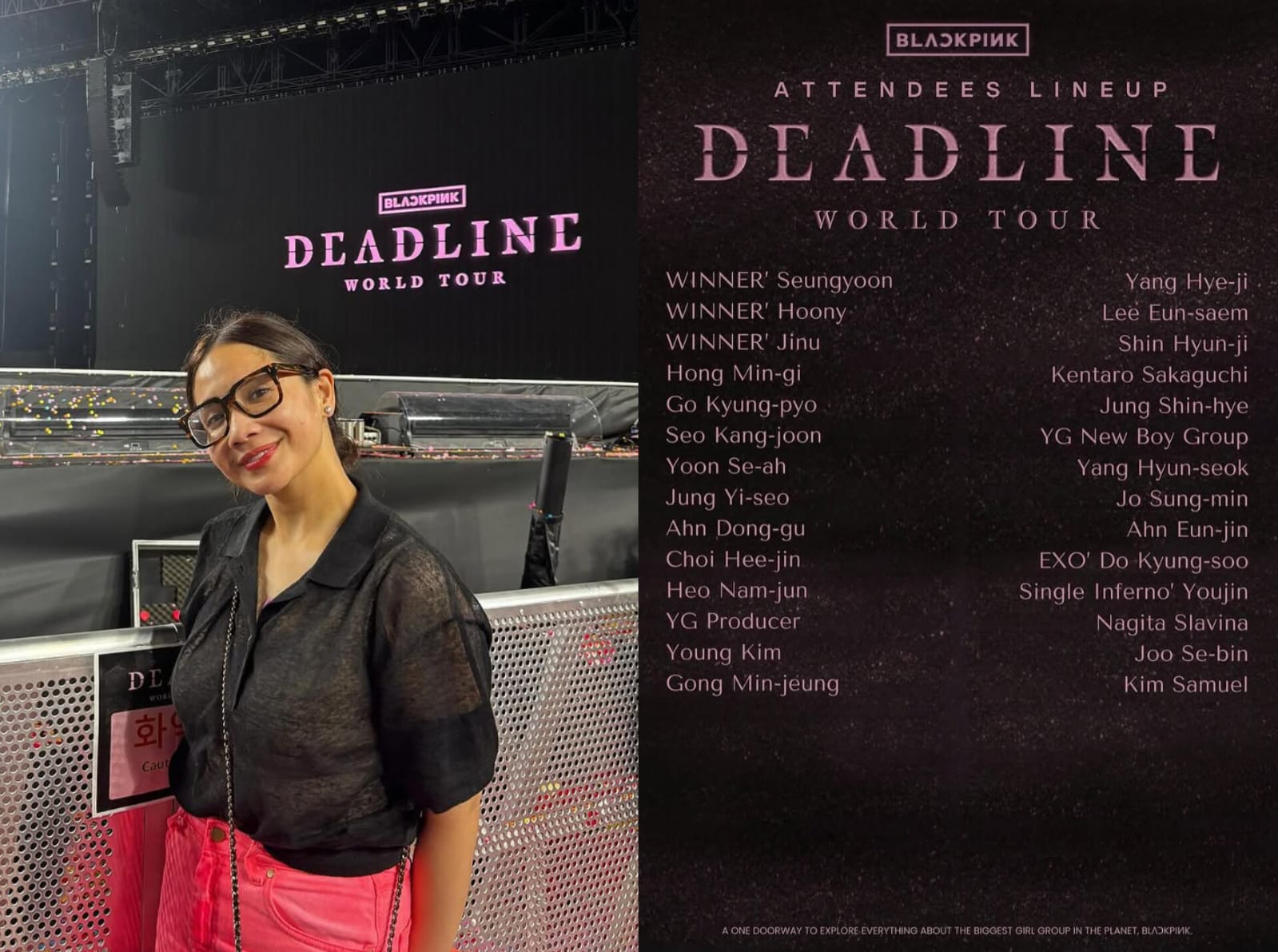 Keren! Nagita Slavina Satu-satunya Artis Indonesia Dalam Daftar Kehadiran BLACKPINK 'Deadline' World Tour' di Seoul