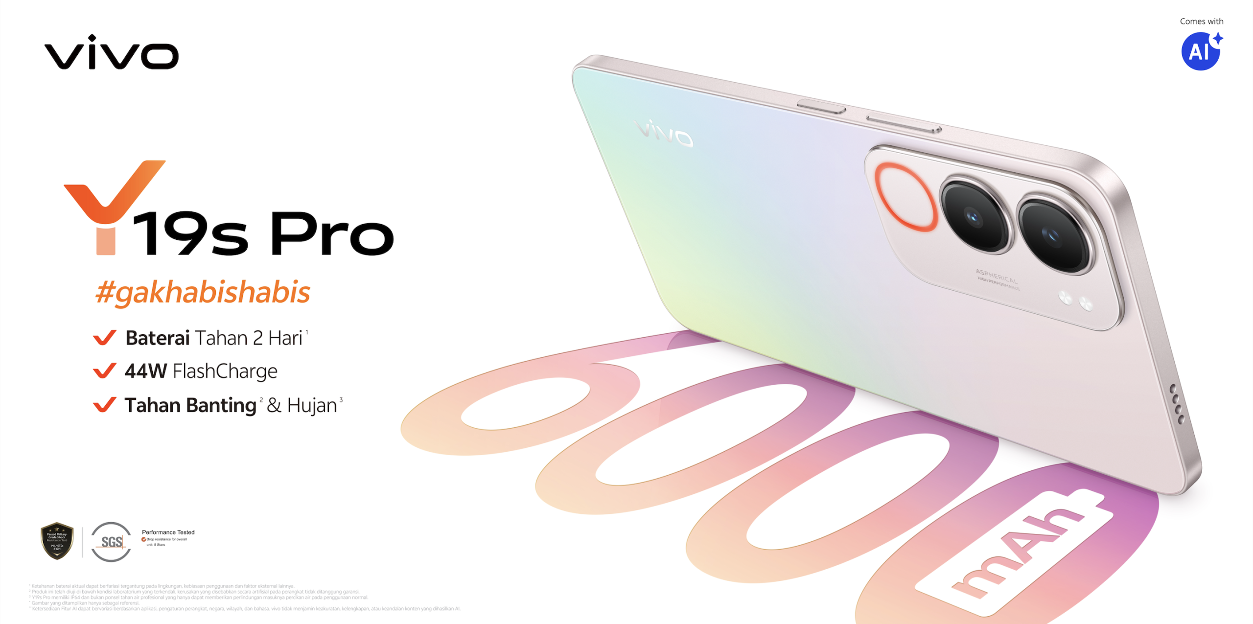 Saatnya Punya Smartphone yang PRO-nya #GakHabisHabis, vivo Y19s Pro Resmi Luncurkan di Jakarta Fair Kemayoran 2025