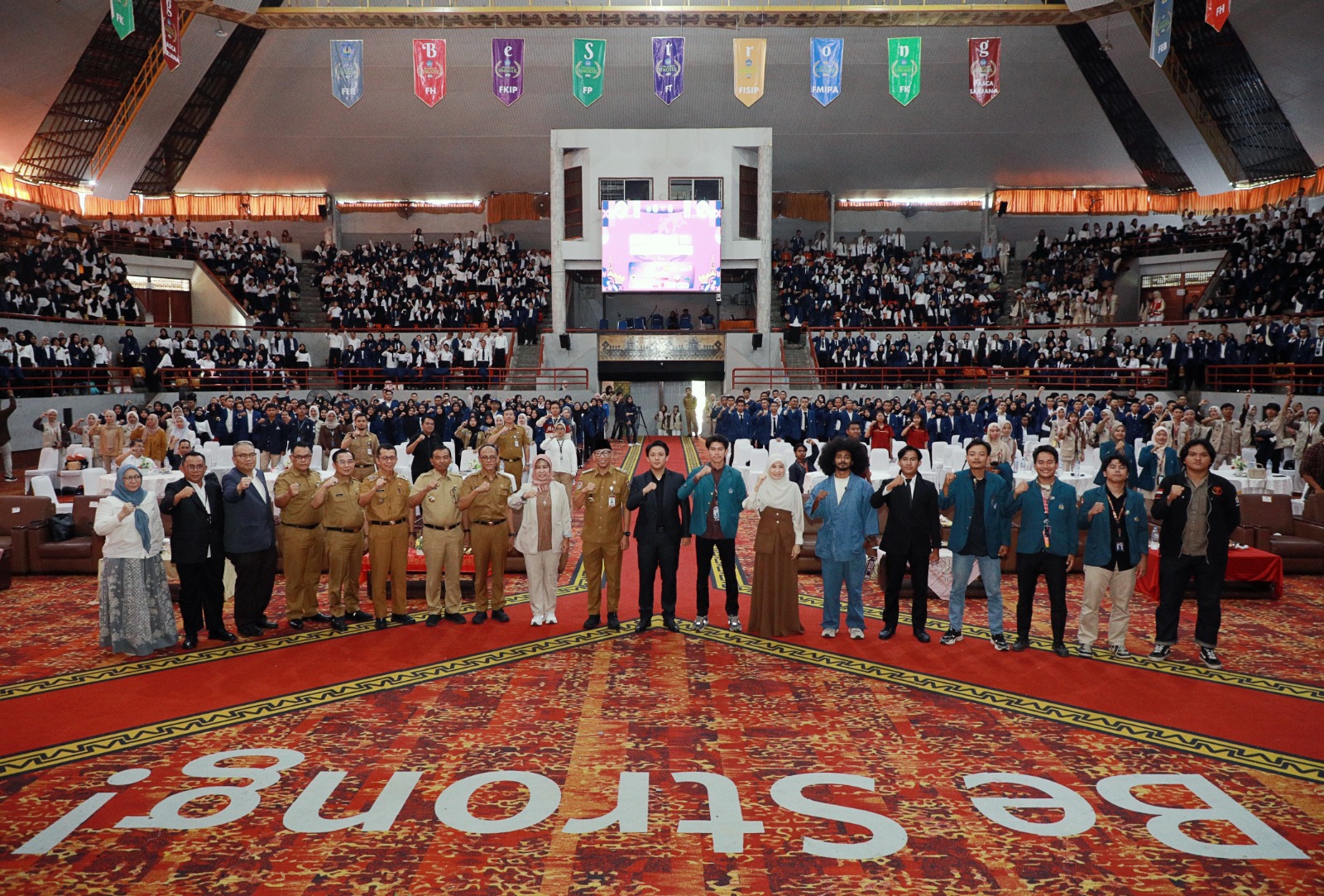 Gubenur Mirza: Kobarkan semangat Mahasiswa Baru Unila Menuju Indonesia Emas 2045