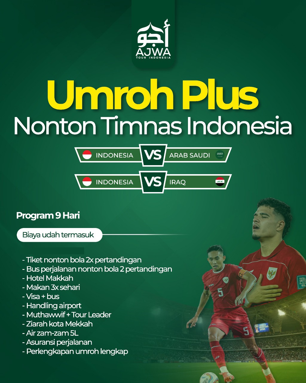 Yuk Merapat! AJWA Tour Buka Program Umroh Plus Turki 13 Hari, Berangkat 12 September 2025