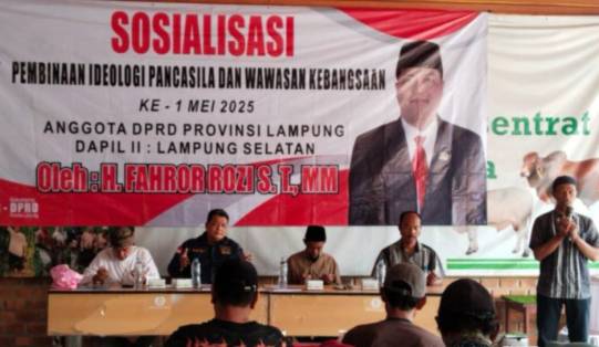 Fahrorrozi Ajak Masyarakat Amalkan Nilai Pancasila dan Wawasan Kebangsaan