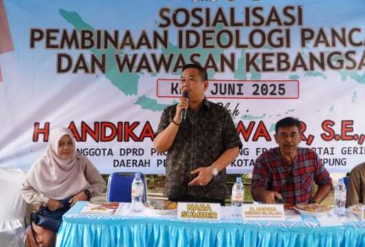 Anggota DPRD Lampung Andika Harap Spirit Kebangsaan Melekat di Masyarakat