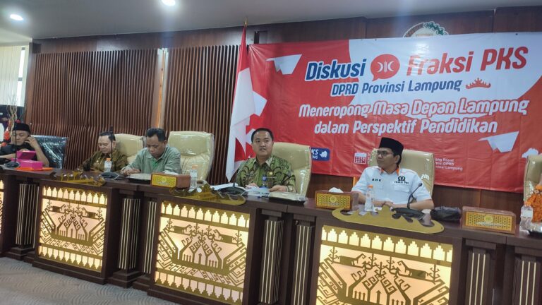 Fraksi PKS DPRD Lampung Gelar Diskusi Publik Soal Hardiknas 2025