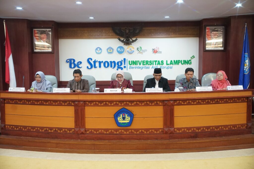 Unila dan PTM Lampung Teken MoU Penguatan Tridarma