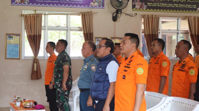 Kantor SAR Lampung Gelar Pelatihan Potensi SAR Teknis Pertolongan di Permukaan Air