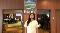  Mahasiswa Unila Ribkha Elizabeth Berbagi Pengalaman saat Magang di BMKG