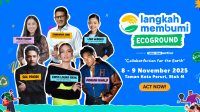 Blibli Tiket Action Hadirkan 'Langkah Membumi Ecoground 2025' dengan Konsep Baru yang Lebih Interaktif