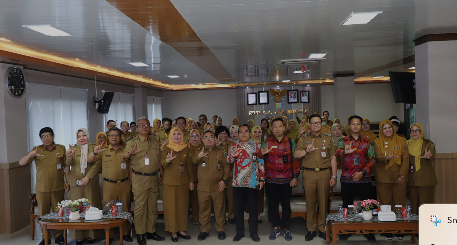 Ombudsman RI dan Biro Organisasi Setda Lakukan Penilaian Kepatuhan Pelayanan Publik di RSUDAM