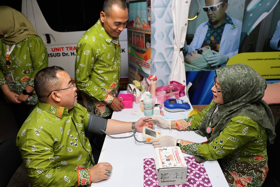 RSUDAM Meriahkan Lampung Fest 2025 dengan Layanan Kesehatan Gratis dan Edukasi Publik