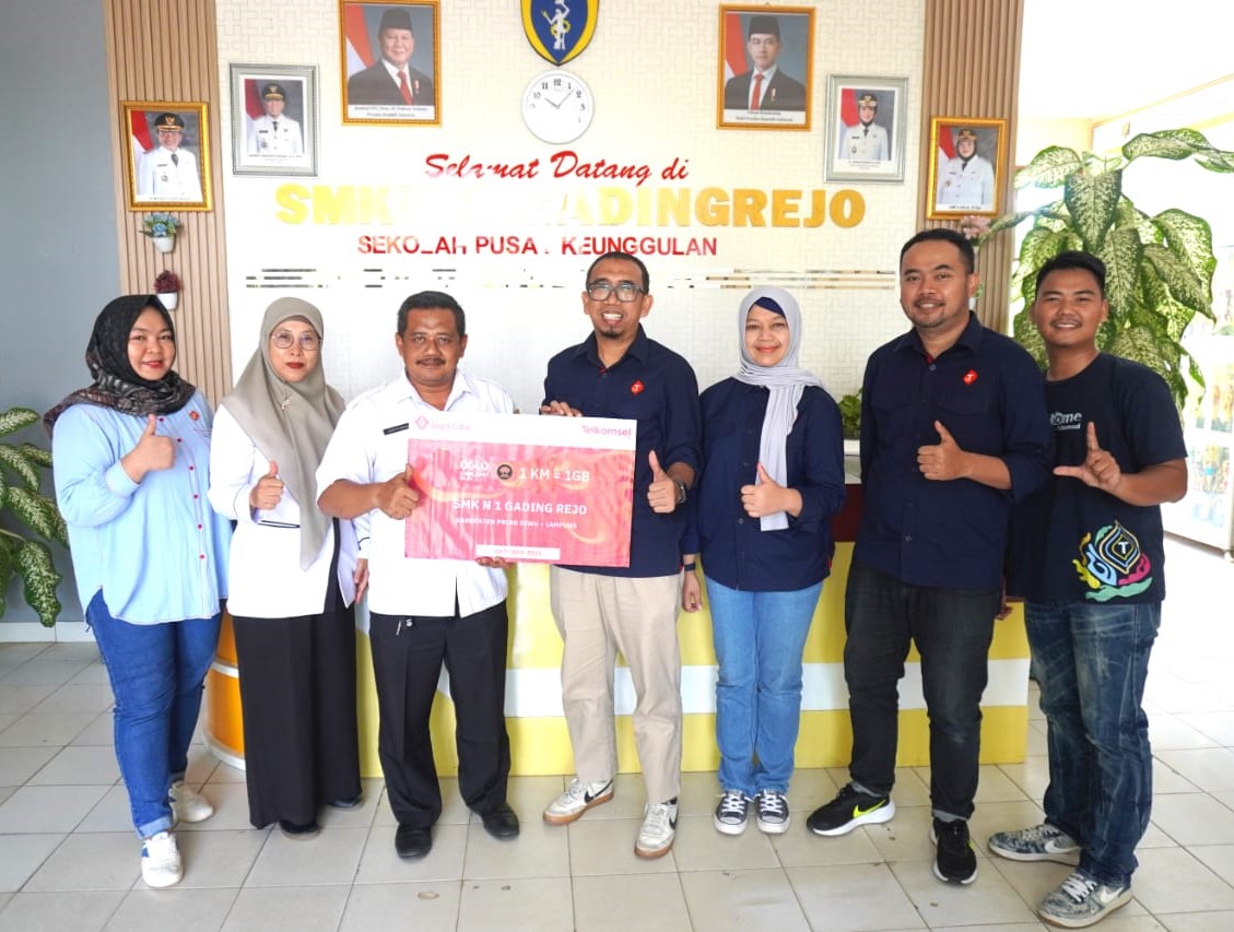 Perkuat Akses Digital, Telkomsel Dorong Pemerataan Jaringan Melalui Layanan Indihome Gratis untuk sekolah 3T di Sumatera