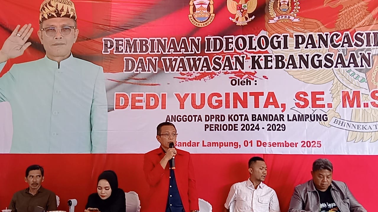DPRD  Bandar Lampung Dedi Yuginta: Hormati Guru Karena Guru Merupakan Pahlawan Tanpa Tanda Jasa