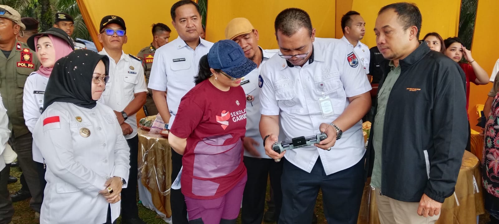 Wamen Dikti Saintek Tinjau Lahan Pembangunan Sekolah Unggul Garuda di Mesuji