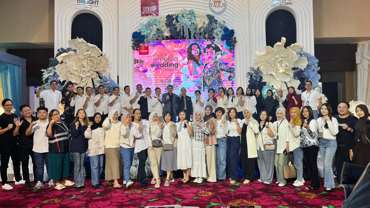 Emersia Wedding Expo 11 Resmi Ditutup,  Transaksi Mencapai Rp2,3 Miliar