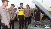 Polres Pringsewu Cek Kelengkapan Kendaraan Anggota
