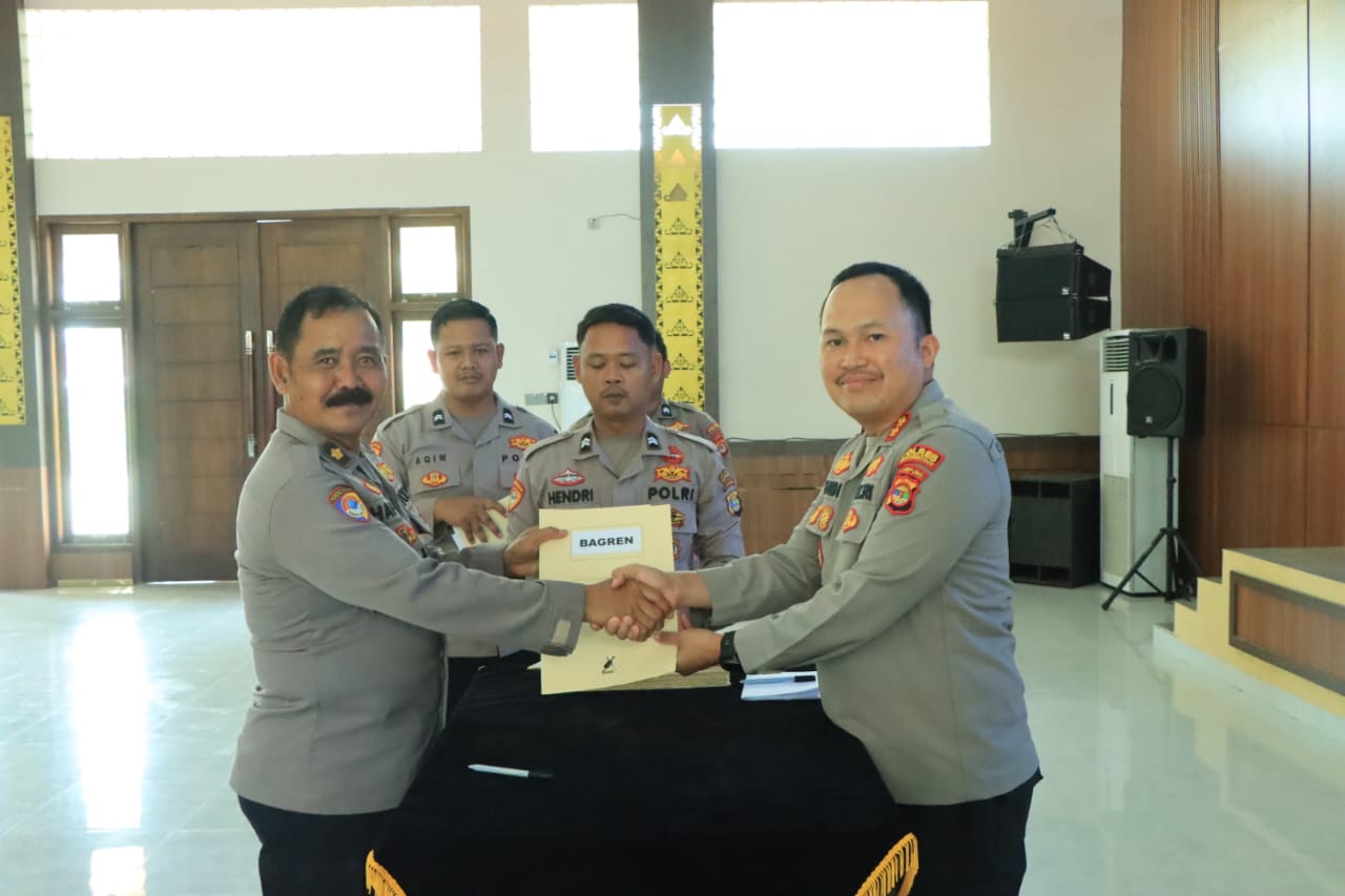 Pimpin Kegiatan Penyerahan Rendisgar serta Penandatanganan Fakta Integritas dan Perjanjian Kinerja Tahun 2026, Ini Pesan Kapolres!
