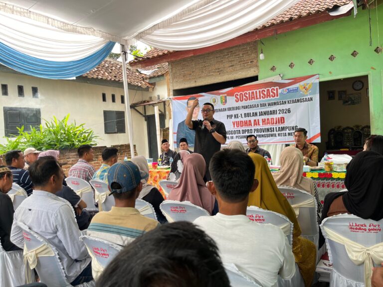 Anggota DPRD Provinsi Lampung Yudha Minta Pengamalan Nilai Pancasila Dimulai dari Lingkungan Keluarga