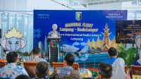 BANDARA RADIN INTEN II KEMBALI BUKA LAYANAN INTERNASIONAL, WAGUB JIHAN NURLELA LEPAS PENERBANGAN PERDANA RUTE LAMPUNG–KUALA LUMPUR