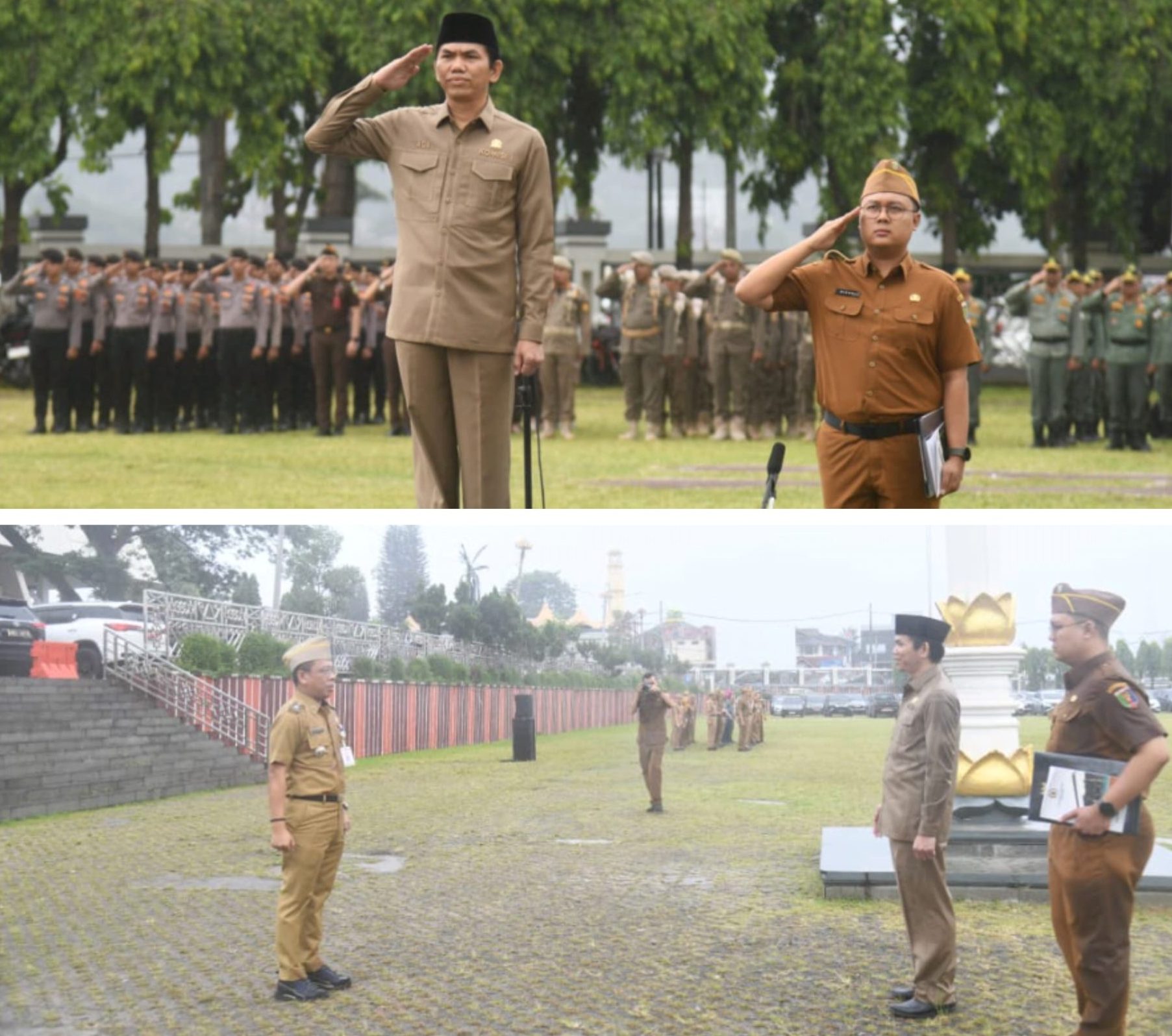Wakil Ketua Komisi I DPRD Provinsi Lampung Pimpin Upacara Bersama Forkopimda Tahun 2026