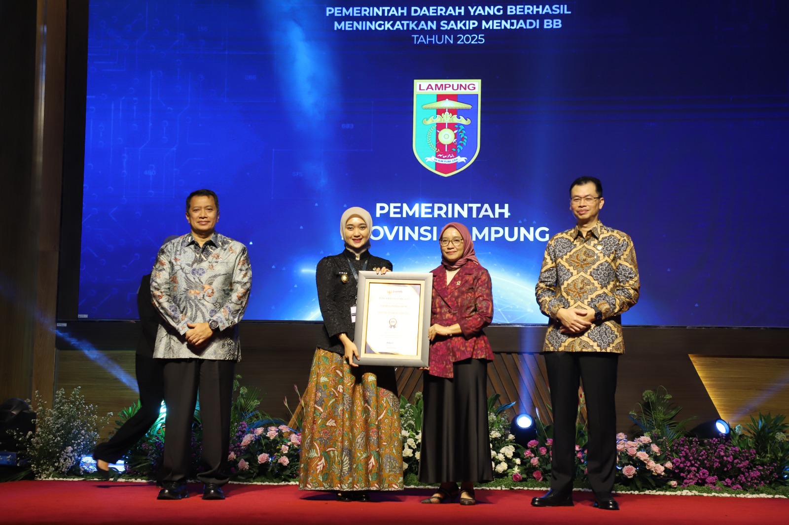 PEMPROV LAMPUNG RAIH PENGHARGAAN DARI KEMEN PANRB ATAS KEBERHASILAN MENINGKATKAN SAKIP 2025 DAN RSJD JUGA RAIH PENGHARGAAN ZONA INTEGRITAS WBK DAN WBBM PERDANA TAHUN 2025