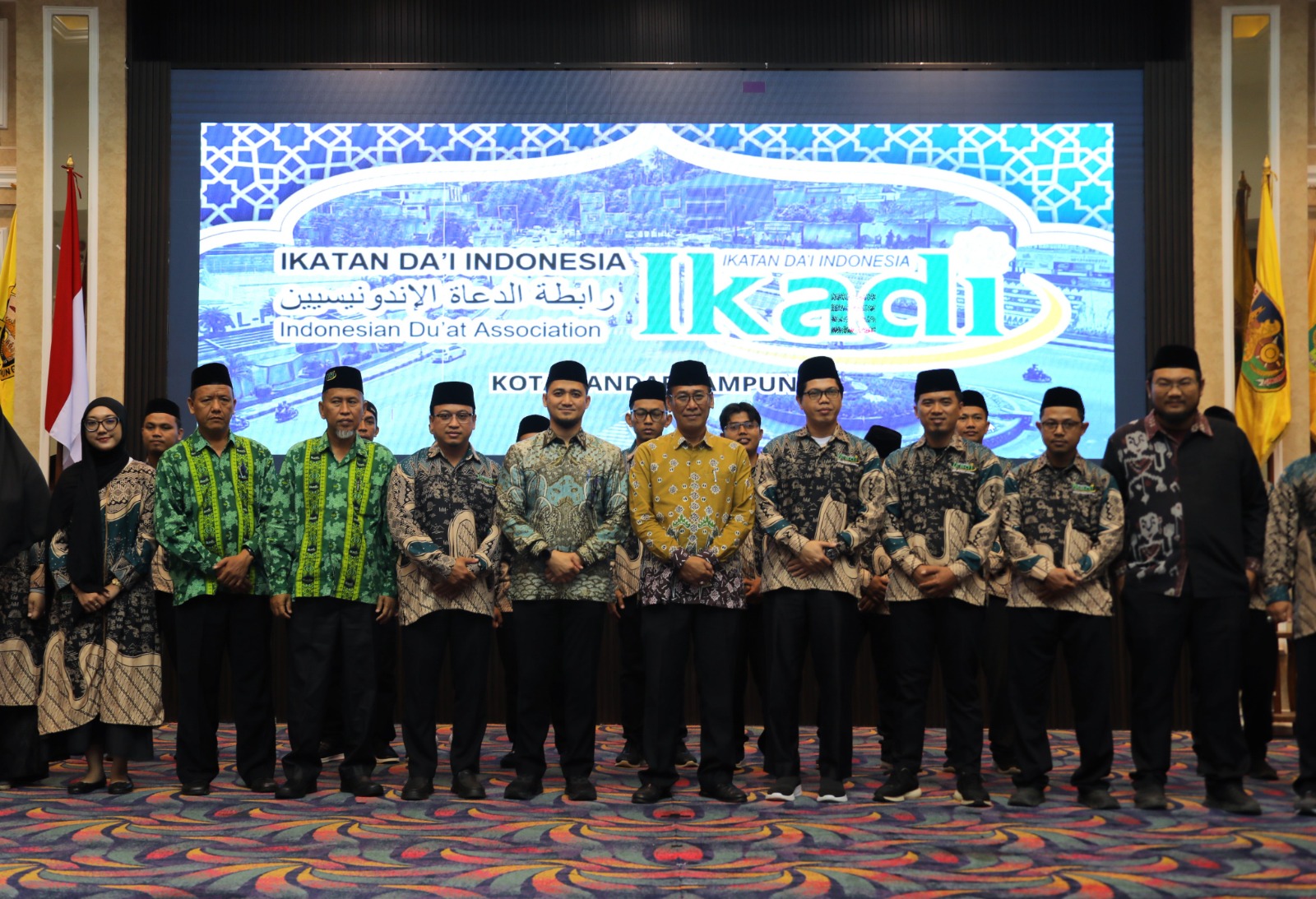 PENGUKUHAN PENGURUS IKATAN DA’I INDONESIA PERIODE 2026-2031, GUBERNUR RAHMAT MIRZANI DJAUSAL DORONG PENGURUS IKADI JADI MITRA STRATEGIS PEMERINTAH DALAM MEMBANGUN KARAKTER DAN MORAL BANGSA