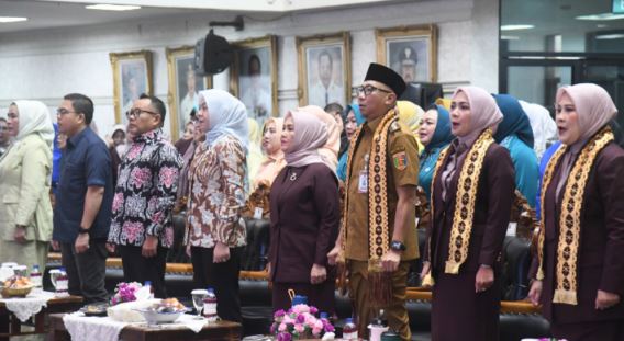 Pelantikan Pengurus BKOW Provinsi Lampung Masa Bhakti 2025–2030, DPRD dan IKAD Tegaskan Dukungan Penguatan Peran Perempuan