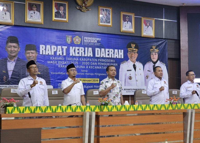 Syukron Muchtar Sebut Karang Taruna Harus Jadi Laboratorium Pemimpin Muda Pringsewu