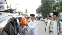 Rektor UIN RIL Resmikan Posko Masjid Ramah Pemudik di Masjid Raya Airan
