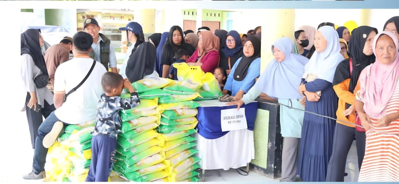 Gerakan Pangan Murah di Lampura Diserbu Masyarakat