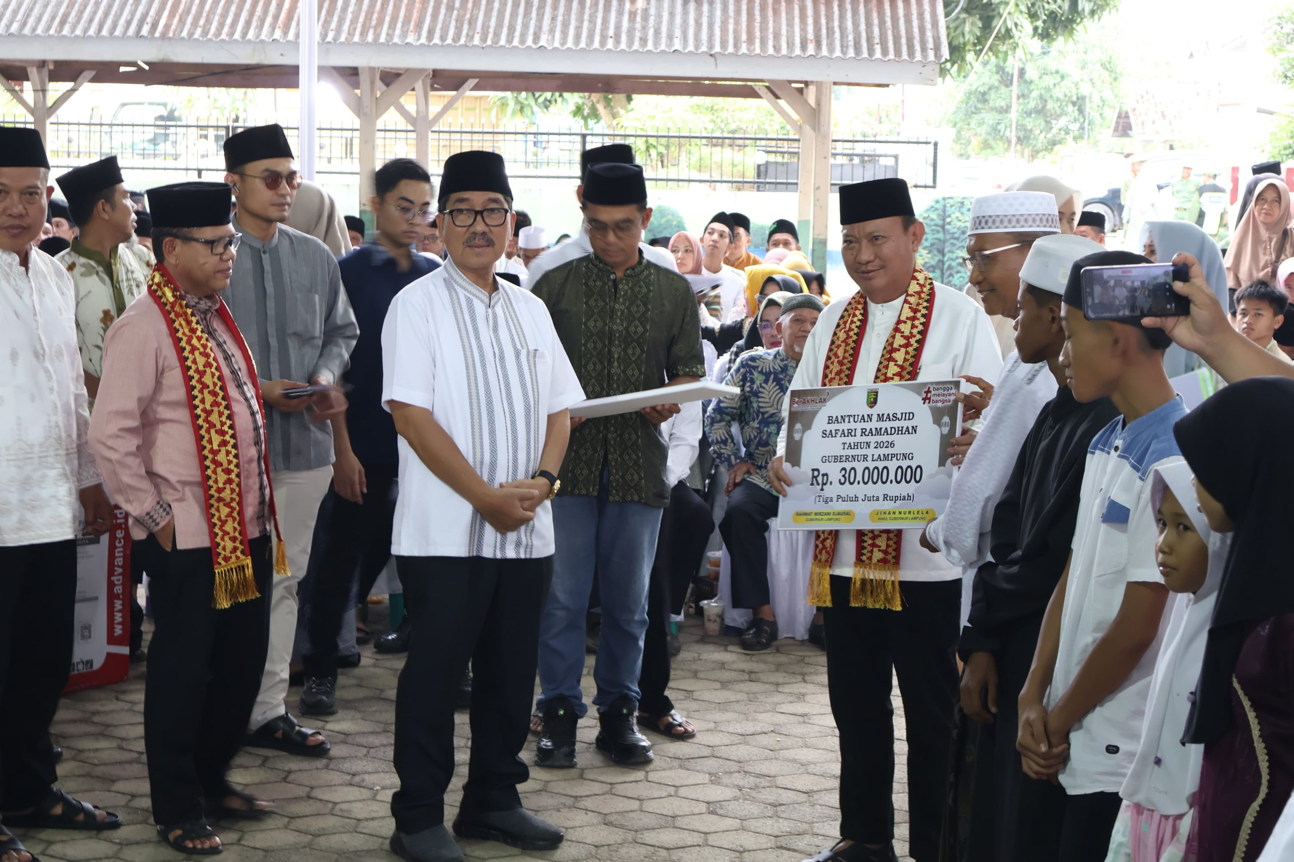Terima Kunjungan Tim Safari Ramadhan Provinsi, Bupati Tekankan Pembangunan Merata di Lampung Utara