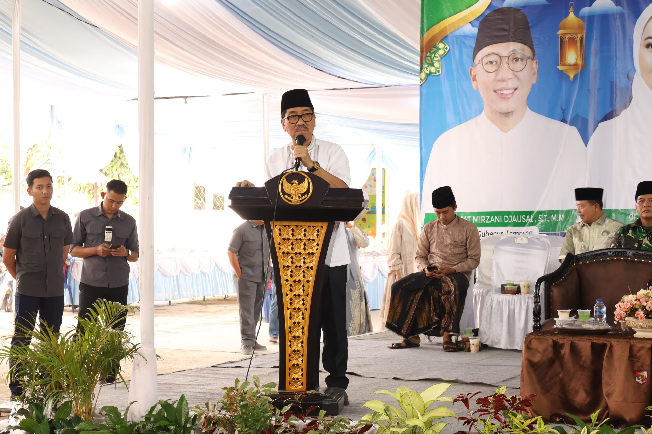 Terima Kunjungan Tim Safari Ramadhan Provinsi, Bupati Tekankan Pembangunan Merata di Lampung Utara
