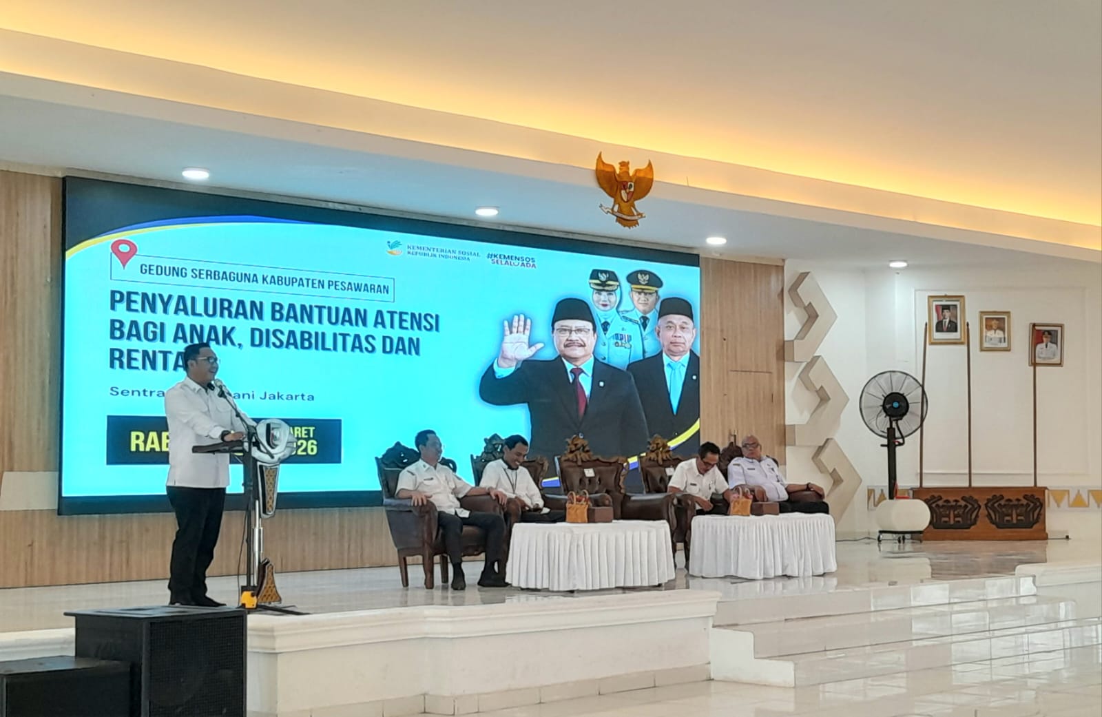 Silaturahmi Ramadhan Sekaligus Peninjauan Pasar Murah dan Bazar Ramadhan di Kecamatan Tegineneng