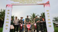 Bupati Nanda Dampingi Wasev Panglima TNI Tinjau TMMD Ke-127 Kodim 0421/Lampung Selatan