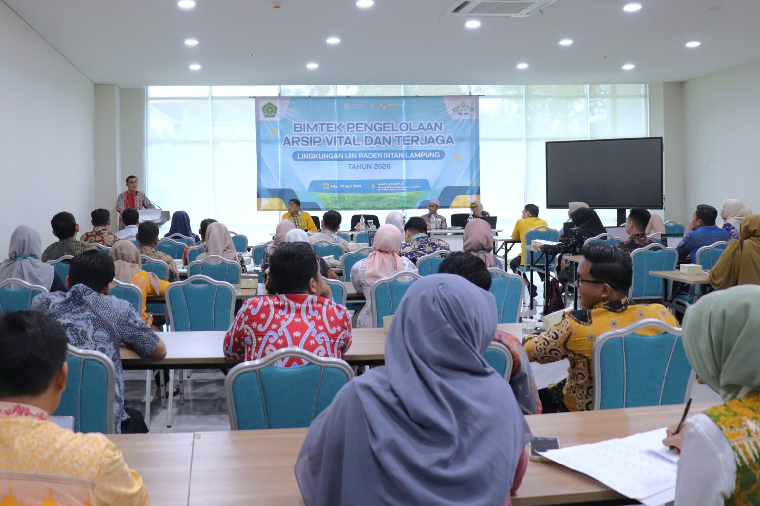 Menuju Internasionalisasi, UIN RIL Tingkatkan Kompetensi Kearsipan Lewat Bimtek