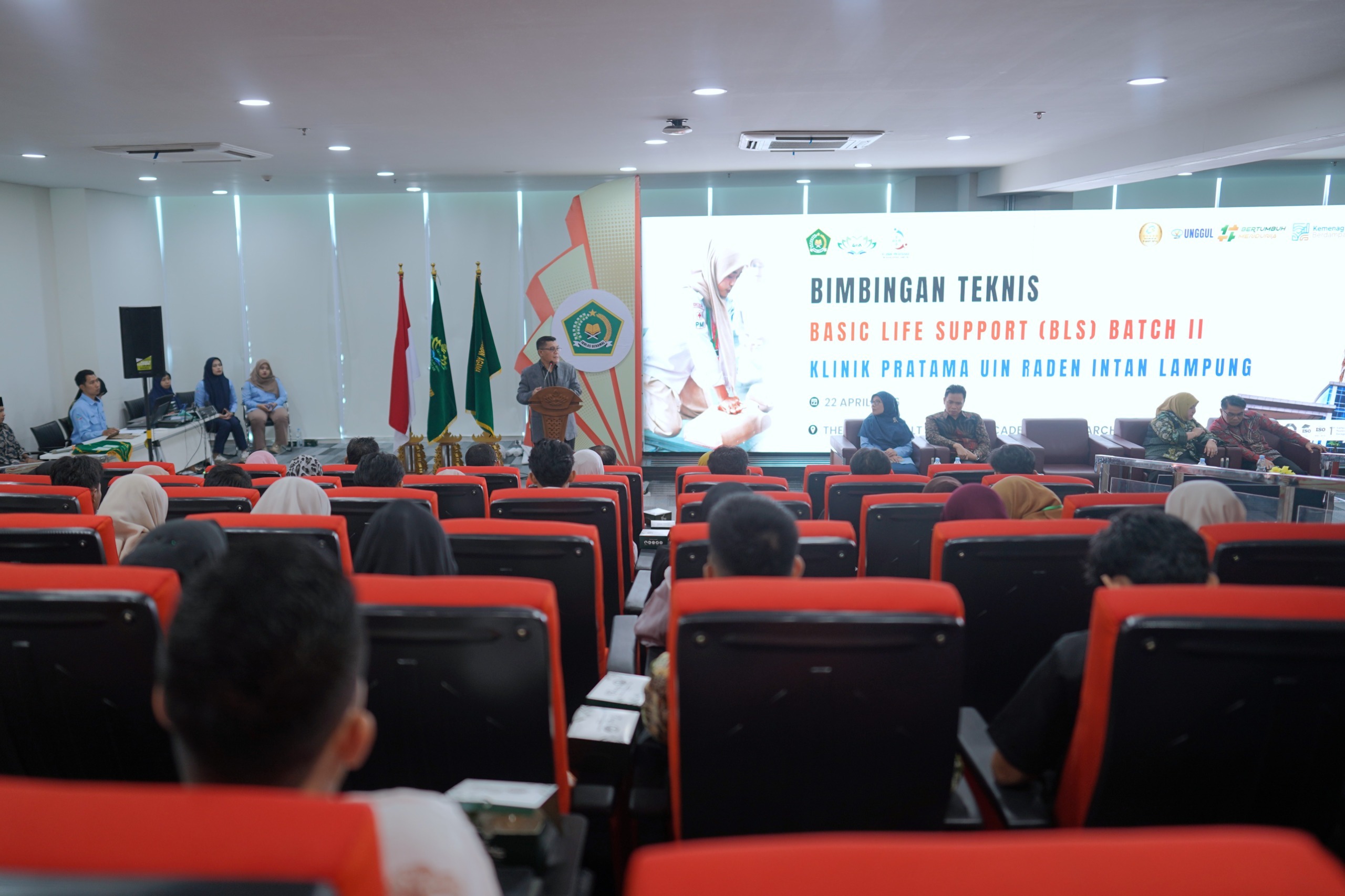 Tingkatkan Keterampilan Pertolongan Pertama, Klinik Pratama UIN RIL Gelar Bimtek Basic Life Support