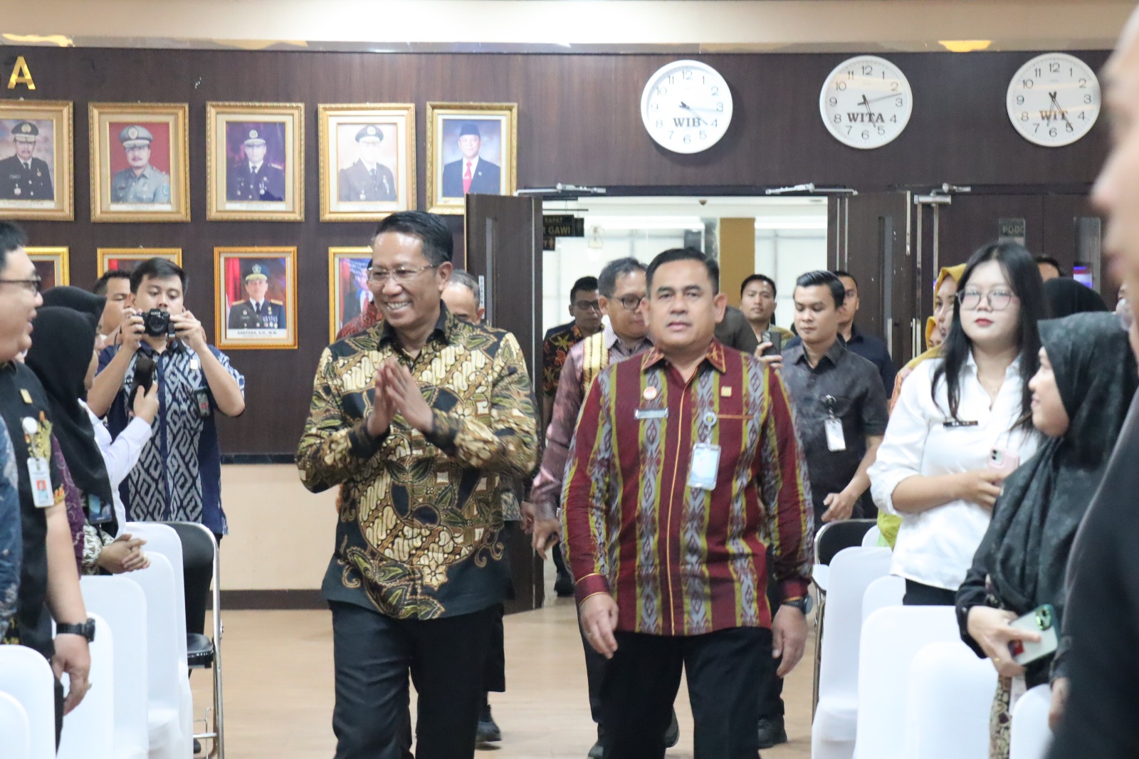 Tiba di Bumi Sai Bumi Ruwa Jurai, Menteri Hukum RI Beri Pengarahan dan Penguatan Tusi di Kanwil Kemenkum Lampung