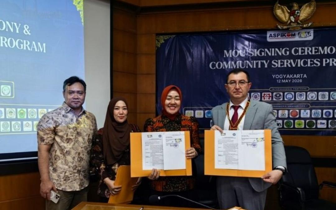Perkuat Jejaring Global, FISIP Unila Teken MoU dengan 10 Institusi Internasional di Yogyakarta