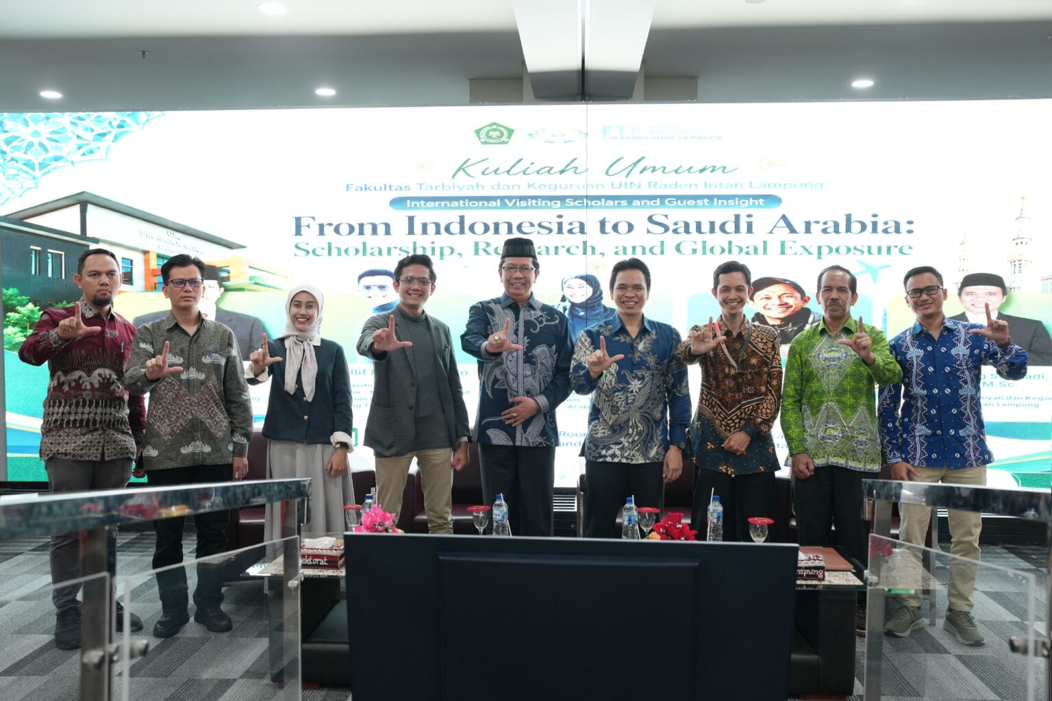 Kuliah Umum Internasional FTK UIN RIL Buka Wawasan Mahasiswa soal Peluang Studi dan Riset di Arab Saudi